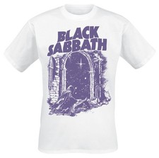 Black Sabbath T-Shirt Herren Into The Void weiß Band-Merch, Bands