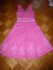 Damen Kleid Sommer rosa pink Miss Magic Gr. S