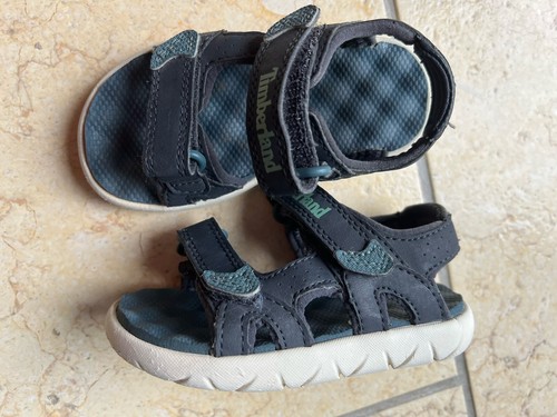 Sandalen kinder blau leder - leder, mit