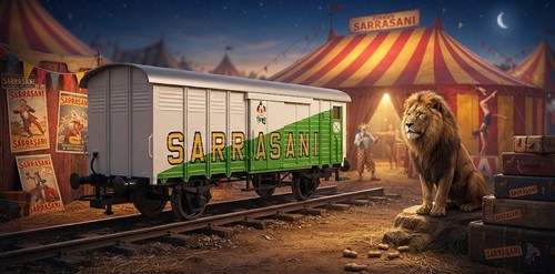 Modellbahn waggon - h0,