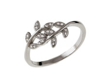 Ring Baum Zweige 925 ECHT