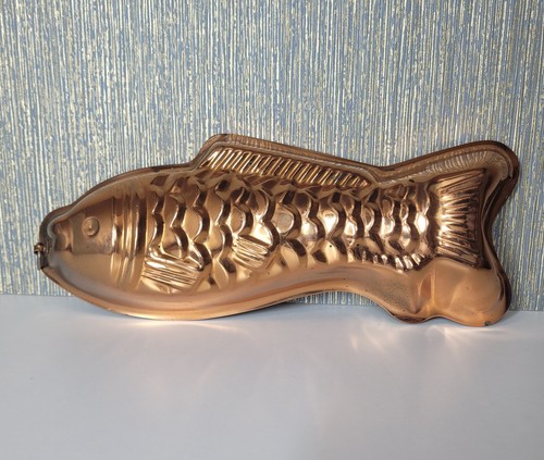 Kupfer fisch form wand - kupfer,