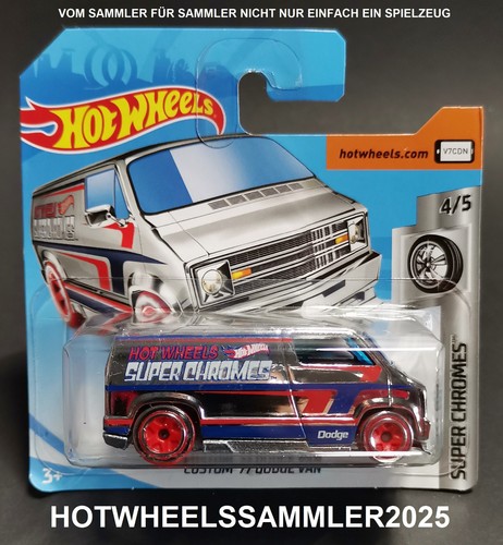 Hot wheels custom 1977 dodge - hot,