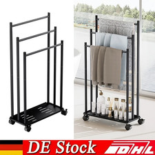 Handtuchständer Handtuchhalter Freistehend Handtuchleiter stehend mit 3 stangen