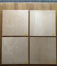 4 Platten - 8 mm Buche