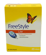 Freestyle lite blood glucose