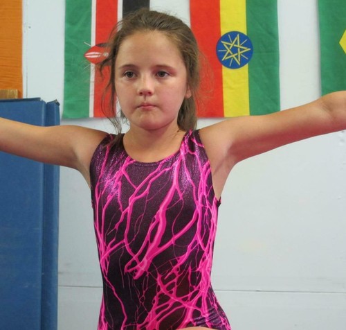 Gymnastics leotard girls cm - leotard,