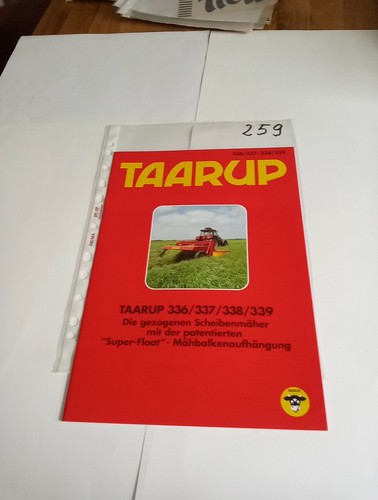 Schlepper prospekt taarup - taarup, /