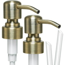 Seifenspender Ersatzpumpen 2er-Pack Antik Messing Edelstahl rostfrei