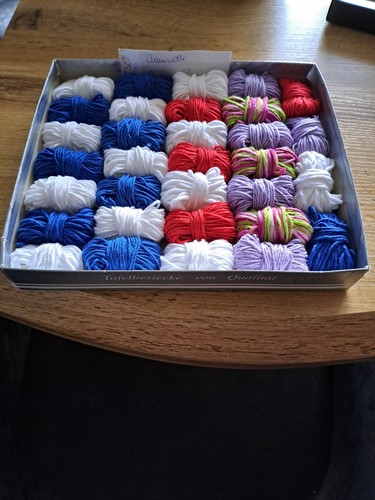 Wollreste wollpaket baumwolle - wollreste,
