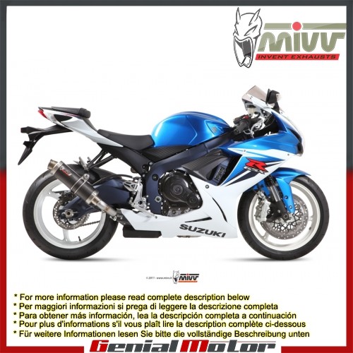 Auspuff exhaust mivv - mivv, carbon