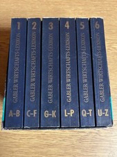 Gablers Wirtschaftslexikon Band 1-6 | Zustand gut