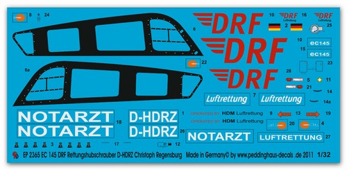 Peddinghaus decals 2365 - 1/32,
