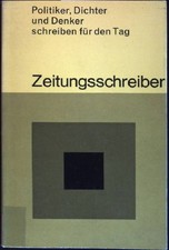 Zeitungsschreiber: Politiker