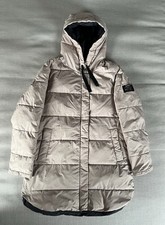 ECOALF Damenmantel, Wendejacke, Gr. L, mit Kapuze,