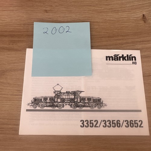 Märklin 3352 3356 - märklin, ho