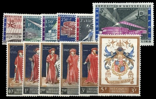 1958 belgien 1094 - 1958,, u.a