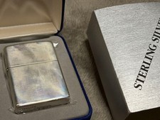 Zippo 1995 Sterling Silber