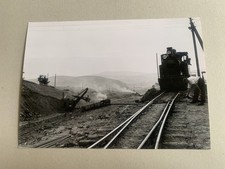 FOTO BAULOK AUF RAB KIRCHHAIN FELDBAHN LOK 44 4.10.1938  (AN2460)