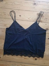 Trägershirt/Top, schwarz, Only, Gr. M