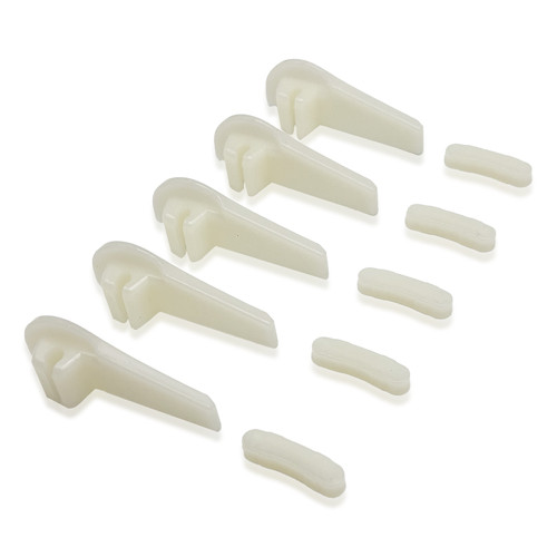 Kunststoffgleiter 5er set - set, twin