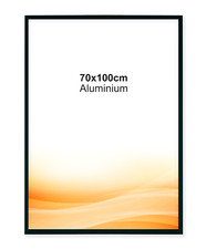 Alu bilderrahmen 70x100cm - alu,
