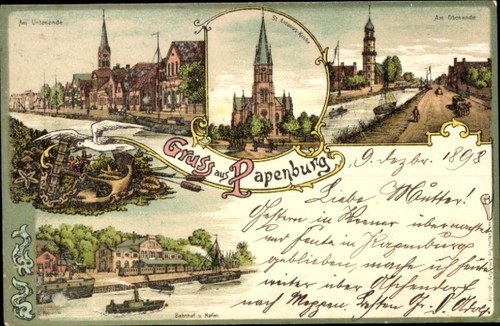 Litho papenburg emsland - papenburg, am