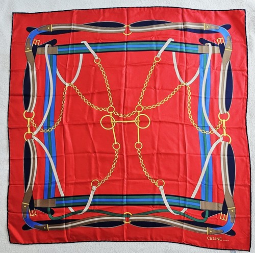 Vintage celine paris - vintage, silk
