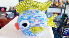 Große Glas Statue - Fisch