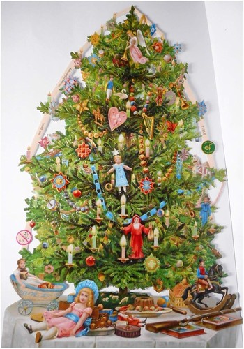 Glanzbilder 7195 tannenbaum - ef,