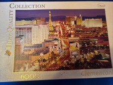 Clementoni Puzzle 6000 Teile Las Vegas, 169x119 Cm