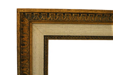 alter Holzrahmen Form Rechteckig Orig 53x41,5 cm Lichtmass : 44 x 32,5 cm❤️#107