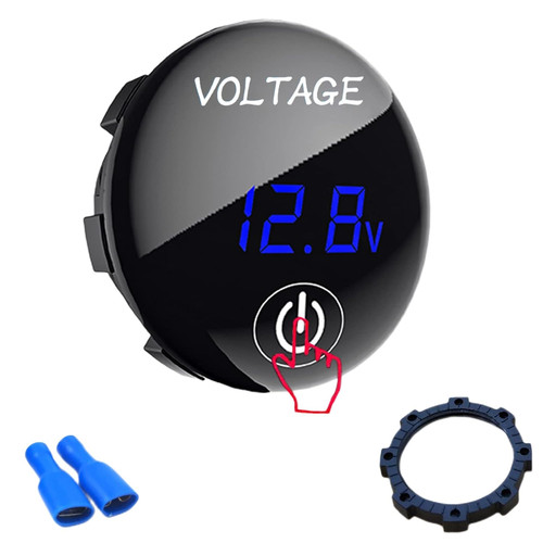 12v 24v led digital voltmeter - led,