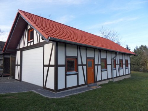 Fachwerk garage kall - garage,