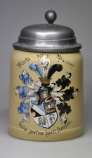 Studentika. Burschenschaft Vineta Heidelberg (DB). Bierkrug. 1903