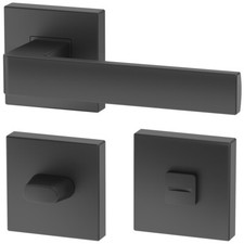 Grau/Anthrazit Türbeschlag