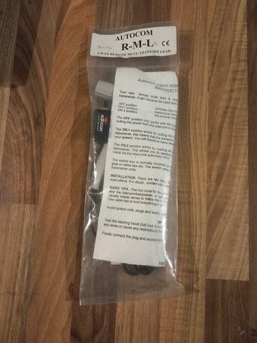 Nos autocom way remote - autocom, mute