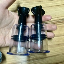 2x Nippelsauger Vakuum Milchpumpe Stillhilfe Milchpumpe Pumpe Brustwarzensauger