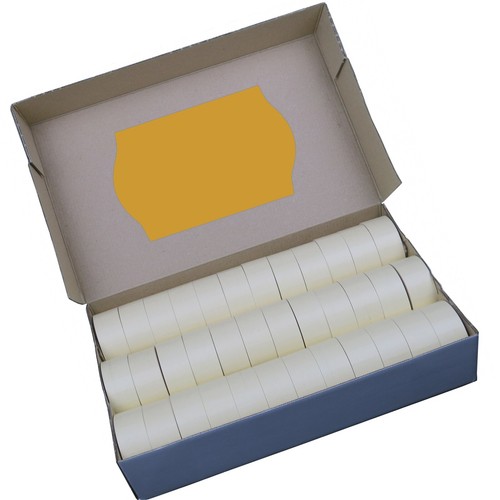 Etiketten 26x16mm beige stark