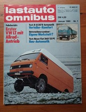 Lastauto-Omnibus 01/1980 VW LT