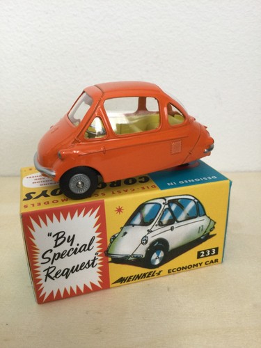 Corgi model club 233 heinkel - model,