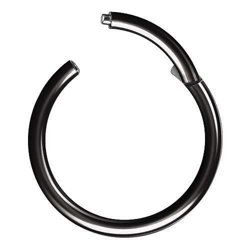 Septum piercing clicker ring - septum,