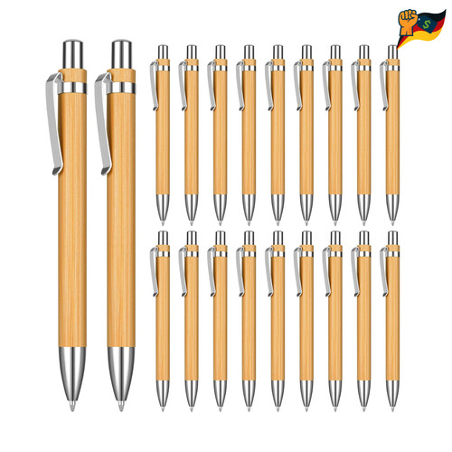 Bambus kugelschreiber set - kugelschreiber, 1
