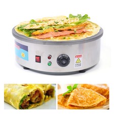 Profi Crepes Maker Machine CrepesgeräT Platte Gastro Crepesmaker Crepespfanne