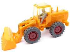 276HO /14 - Wiking H0 - Radlader Hanomag orange mit Kabine/Fahrer - Typ 03