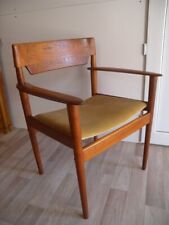 Mid Century PJ4 Grete Jalk Armlehnstuhl Schreibtischstuhl Teak Dänemark Nr.31