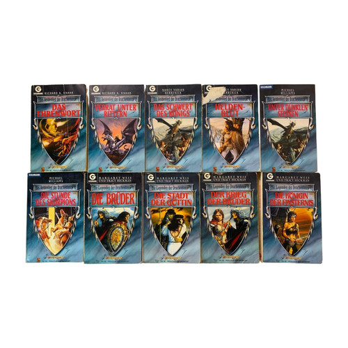 10x stück drachenlanze - 10x,