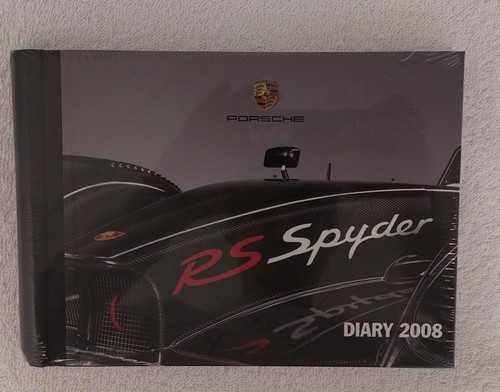 Porsche spyder diary 2008 - spyder,