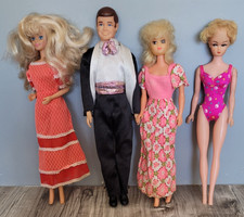 4 Modepuppen u.a Petra