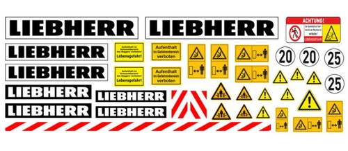 Bagger kran liebherr - bagger,